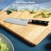 image:imageTfal Ice Force German Stainless Steel Kitchen Knife Set and Wood Block 8 Piece Long Lasting Sharpness High Cutting Precision Superior Durability Ultra Sharp Blades Cookware Kitchen Gadget Black2Piece Knife Set