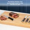 image:imageTfal Ice Force German Stainless Steel Kitchen Knife Set and Wood Block 8 Piece Long Lasting Sharpness High Cutting Precision Superior Durability Ultra Sharp Blades Cookware Kitchen Gadget Black4Piece Knife Set
