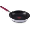 image:imageTfal Professional VX3 Brushed Nonstick Fry Pan with Stainless Steel Handle 85Inch Oven Broiler Safe 400F Cookware Pots and Pans Skillet Restaurant amp Business Grade Certified NSF and CBA BlackProfessional Nonstick