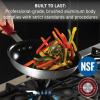 image:imageTfal Professional VX3 Brushed Nonstick Fry Pan with Stainless Steel Handle 85Inch Oven Broiler Safe 400F Cookware Pots and Pans Skillet Restaurant amp Business Grade Certified NSF and CBA BlackProfessional Nonstick