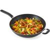 image:imageTfal Professional VX3 Brushed Nonstick Fry Pan with Stainless Steel Handle 85Inch Oven Broiler Safe 400F Cookware Pots and Pans Skillet Restaurant amp Business Grade Certified NSF and CBA BlackNonStick