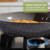 image:imageTfal Ingenio Essentials Cookware Set with DetachableRemovable Handle 11 Piece Granite Titanium Non Stick Oven Broiler Safe 500F Stackable Pots and Pans Set Frying Pans Dishwasher Safe Beige12Piece