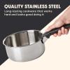 image:imageTfal Ingenio Expertise Stainless Steel Cookware Set 13 Piece Induction Stackable Cookware Pots and Pans Set RV Camping Kitchen Fry Pans Dishwasher Safe DetachableRemovable Handle SilverDetachable Handle