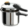image:imageTfal 22Quart Aluminum Pressure Canner 3 PSI Settings Home Canning Includes Racks amp Canning Guide Large Capacity Pressure amp Water Bath Canning for Vegetables Meats Seafood amp Fruits SilverPressure Cooker