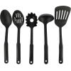 image:imageTFal Everything in Kitchen Total Nonstick Diswasher Safe Pots and Pans Cookware Set 20PC BlackRed