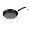 image:imageTFal Experience Non Stick Fry Pan wLid 10 Inch Induction Oven Broiler Safe 400F Compatible with All Cooktops Cookware Deep Frying Pan Cooking Skillet Pots and Pans Dishwasher Safe Black8Inch