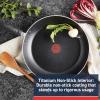 image:imageTFal Experience Non Stick Fry Pan wLid 10 Inch Induction Oven Broiler Safe 400F Compatible with All Cooktops Cookware Deep Frying Pan Cooking Skillet Pots and Pans Dishwasher Safe Black10Inch