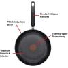 image:imageTFal Experience Non Stick Fry Pan wLid 10 Inch Induction Oven Broiler Safe 400F Compatible with All Cooktops Cookware Deep Frying Pan Cooking Skillet Pots and Pans Dishwasher Safe Black10Inch