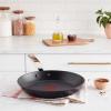image:imageTFal ProGrade Nonstick Fry Pan 12 Inch Induction Oven Broiler Safe 500F Cookware Pots and Pans Dishwasher Safe Black10Inch
