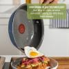 image:imageTFal Specialty Nonstick Saute Pan with Glass Lid 5 Quart Oven Broiler Safe 350F Cookware Deep Frying Pan with Handle Skillet Kitchen Pots and Pans Dishwasher Safe BlackBlue