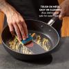 image:imageTFal Stone Force Platinum Non Stick Fry Pan Set 2 Piece 8 inch and 105 inch Oven Broiler Safe 400F Cooking Frying Pans Kitchen Skillets Pots and Pans Set Nonstick Dishwasher Safe BlackJumbo Cooker