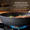 image:imageTFal Stone Force Platinum Non Stick Fry Pan Set 2 Piece 8 inch and 105 inch Oven Broiler Safe 400F Cooking Frying Pans Kitchen Skillets Pots and Pans Set Nonstick Dishwasher Safe BlackFry Pan