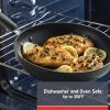 image:imageTfal Advanced Nonstick Cookware Set 12 Piece Oven Broiler Safe 350F Kitchen Cooking Set WFry Pans Saucepans Deep Saute Dutch Oven amp Kitchen Utensils Pots and Pans Dishwasher Safe BlackNonStick