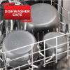 image:imageTfal Advanced Nonstick Cookware Set 12 Piece Oven Broiler Safe 350F Kitchen Cooking Set WFry Pans Saucepans Deep Saute Dutch Oven amp Kitchen Utensils Pots and Pans Dishwasher Safe BlackHard Anodized Nonstick