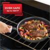 image:imageTfal Advanced Nonstick Cookware Set 12 Piece Oven Broiler Safe 350F Kitchen Cooking Set WFry Pans Saucepans Deep Saute Dutch Oven amp Kitchen Utensils Pots and Pans Dishwasher Safe BlackHard Anodized Nonstick