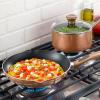 image:imageTfal B039SE64 B039SE Excite ProGlide Nonstick ThermoSpot Heat Indicator Dishwasher Oven Safe Cookware Set 14Piece Red 23 RioBronze