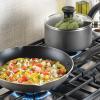 image:imageTfal Initiatives Nonstick Cookware Set 18 Piece Oven Broiler Safe 350F Kitchen Cooking Set wFry Pans Saucepans Saute Pan Dutch Oven Griddle Pots and Pans Home Dishwasher Safe RedBlack