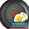 image:imageTfal Initiatives Nonstick Cookware Set 18 Piece Oven Broiler Safe 350F Kitchen Cooking Set wFry Pans Saucepans Saute Pan Dutch Oven Griddle Pots and Pans Home Dishwasher Safe RedBlack