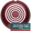 image:imageTfal Initiatives Nonstick Cookware Set 18 Piece Oven Broiler Safe 350F Kitchen Cooking Set wFry Pans Saucepans Saute Pan Dutch Oven Griddle Pots and Pans Home Dishwasher Safe RedRed