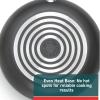 image:imageTfal Initiatives Nonstick Cookware Set 18 Piece Oven Broiler Safe 350F Kitchen Cooking Set wFry Pans Saucepans Saute Pan Dutch Oven Griddle Pots and Pans Home Dishwasher Safe RedBlack