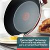 image:imageTfal Initiatives Nonstick Cookware Set 18 Piece Oven Broiler Safe 350F Kitchen Cooking Set wFry Pans Saucepans Saute Pan Dutch Oven Griddle Pots and Pans Home Dishwasher Safe RedRed