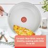 image:imageTfal Initiatives Nonstick Fry Pan 12 Inch Cookware Pots and Pans Dishwasher Safe BlackCeramic Nonstick