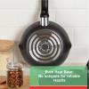 image:imageTfal Initiatives Nonstick Stockpot 8 Quart Oven Safe 350F Cookware Pots and Pans Dishwasher Safe BlackNonstick
