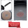image:imageTfal Platinum Non Stick Cookware Set 12 Piece Induction Oven Broiler Safe 500F Kitchen Cooking Set WFry Pans Saucepans Saute Pan Dutch Oven Utensils Pots and Pans Dishwasher Safe SlateNonstick