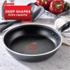 image:imageTfal Signature Nonstick Fry Pan 105 Inch Oven Safe 350F Cookware Pots and Pans Dishwasher Safe Black105Inch