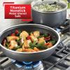 image:imageTfal Signature Nonstick Fry Pan 105 Inch Oven Safe 350F Cookware Pots and Pans Dishwasher Safe Black105Inch