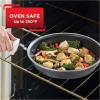 image:imageTfal Signature Nonstick Fry Pan 105 Inch Oven Safe 350F Cookware Pots and Pans Dishwasher Safe Black12Inch