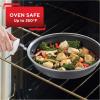 image:imageTfal Signature Nonstick Fry Pan 105 Inch Oven Safe 350F Cookware Pots and Pans Dishwasher Safe Black85Inch
