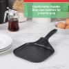 image:imageTfal Specialty Nonstick Mini Griddle 65 Inch Cookware Pots and Pans Dishwasher Safe BlackMiniCheese Griddle