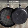 image:imageTfal Ultimate Hard Anodized Nonstick Pots and Pans Set 14 Piece Oven Broiler Safe 400F Kitchen Cooking Set wFry Pans Saucepans Griddle Dutch Oven Dishwasher Safe Cookware BlackBlack