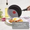 image:imageTfal Ultimate Hard Anodized Nonstick Pots and Pans Set 14 Piece Oven Broiler Safe 400F Kitchen Cooking Set wFry Pans Saucepans Griddle Dutch Oven Dishwasher Safe Cookware BlackGray