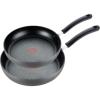 image:imageTfal Ultimate Hard Anodized Nonstick Pots and Pans Set 14 Piece Oven Broiler Safe 400F Kitchen Cooking Set wFry Pans Saucepans Griddle Dutch Oven Dishwasher Safe Cookware BlackGray
