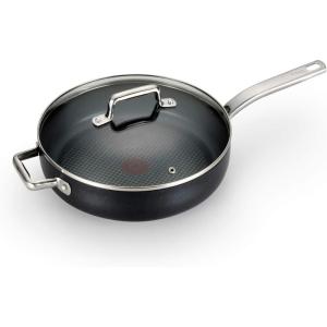 image:imageTFal ProGrade Nonstick Jumbo Cooker WLid amp Helper Handle 5 Quart Induction Oven Broiler Safe 500F Cookware Non Stick Saute Pan Deep Frying Pan Kitchen Pots and Pans Dishwasher Safe BlackPrograde Nonstick