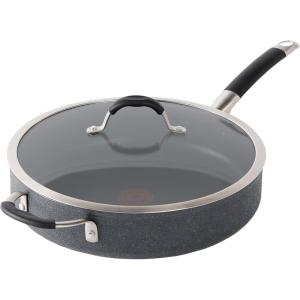 image:imageTFal Stone Force Platinum Non Stick Fry Pan Set 2 Piece 8 inch and 105 inch Oven Broiler Safe 400F Cooking Frying Pans Kitchen Skillets Pots and Pans Set Nonstick Dishwasher Safe BlackJumbo Cooker