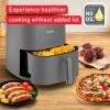 image:imageTfal Easy Fry Max 53 qt Digital Air Fryer 10 Versatile Cooking Programs Intuitive Touchscreen DishwasherSafe Basket Fast and Healthy Cooking for Crispy Delicious Results Grey