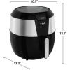 image:imageTfal Easy Fry XXL Air Fryer amp Grill Combo with OneTouch Screen 8 Preset Programs 59 quarts Black amp Stainless Steel
