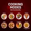image:imageTfal Infrared Air Fryer 2x Faster Than Traditional Heating Large Air Fryer Toaster Oven Combo 6 Qt Digital Touch Screen 7in1 Cooking Functions NoShake Technology 1550W Black73 quarts