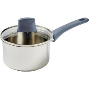 image:imageTfal Essentials Stainless Steel Cookware Set 2Piece 8 and 105 Induction Compatible Oven Safe 350F Pots and Pans Set Cooking Skillets Cookware Kitchen Frying Pans SilverBlueSauce Pan