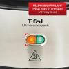 image:imageTFal OptiGrill Stainless Steel XL Electric Grill 6 Servings 9 Intelligent Automatic Cooking Modes Panini Press 1800 Watts Nonstick Removable Plates Indoor Frozen Food Kitchen AppliancesCompact Sandwich Maker