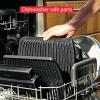 image:imageTFal OptiGrill Stainless Steel XL Electric Grill 6 Servings 9 Intelligent Automatic Cooking Modes Panini Press 1800 Watts Nonstick Removable Plates Indoor Frozen Food Kitchen AppliancesOptiGrill