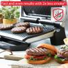 image:imageTFal OptiGrill Stainless Steel XL Electric Grill 6 Servings 9 Intelligent Automatic Cooking Modes Panini Press 1800 Watts Nonstick Removable Plates Indoor Frozen Food Kitchen AppliancesOptiGrill XL