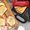 image:imageTFal OptiGrill Stainless Steel XL Electric Grill 6 Servings 9 Intelligent Automatic Cooking Modes Panini Press 1800 Watts Nonstick Removable Plates Indoor Frozen Food Kitchen AppliancesCompact Sandwich Maker