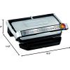 image:imageTFal OptiGrill Stainless Steel XL Electric Grill 6 Servings 9 Intelligent Automatic Cooking Modes Panini Press 1800 Watts Nonstick Removable Plates Indoor Frozen Food Kitchen AppliancesOptiGrill XL