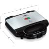 image:imageTFal OptiGrill Stainless Steel XL Electric Grill 6 Servings 9 Intelligent Automatic Cooking Modes Panini Press 1800 Watts Nonstick Removable Plates Indoor Frozen Food Kitchen AppliancesCompact Sandwich Maker