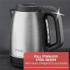 image:imageTfal Element Stainless Steel Electric Kettle 17 Liter Fast boiling 78 sec Easy to use Easy lid opening 1500 Watts Removable AntiScale Filter Precision Pouring Silver and Black