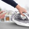 image:imageTFal Ultraglide Steam Iron for Clothes Durilium Soleplate Precision Tip AntiDrip AutoOff 1800 Watts Ironing Steaming FV5841U0Ceramic Soleplate  Cord Reel